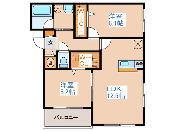 VERANOの物件間取画像